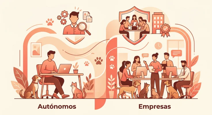 Seguros de mascotas para autónomos y empresas: opciones especiales