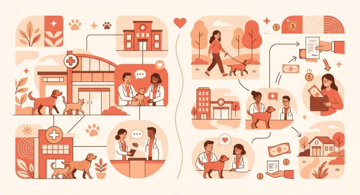 Seguro con cuadro médico vs reembolso para mascotas