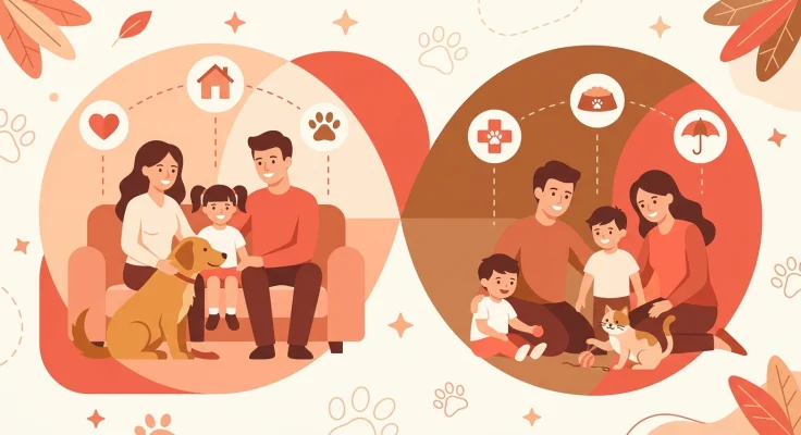 Mejores seguros de mascotas para familias con hijos