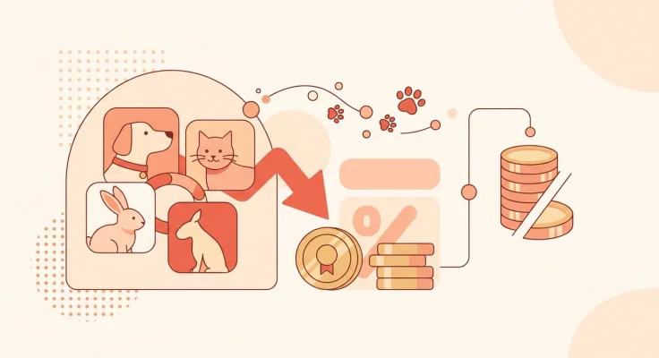 Precio del seguro multimascotas: descuentos por tener varios animales