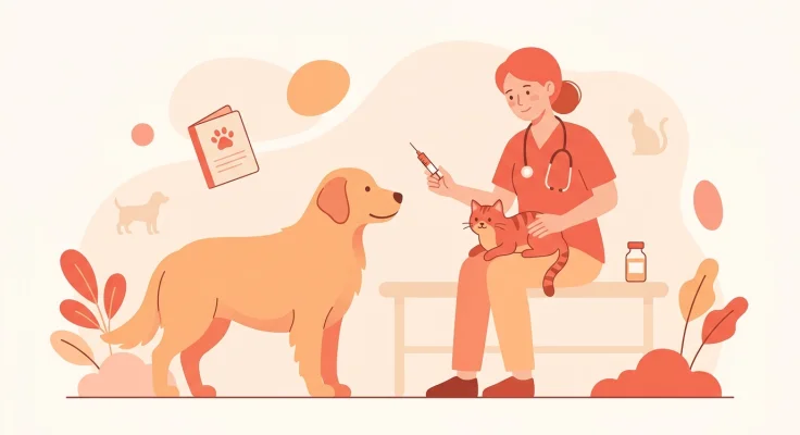 Vacunas obligatorias para perros y gatos en España
